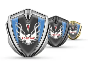 Pontiac 3d Emblema Insignia Estilo Max Robusto 3D Metal